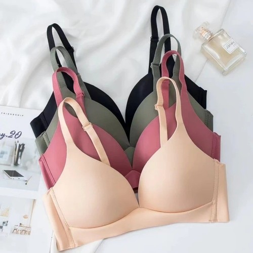 Japanese seamless push - up, bra